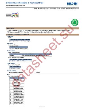 9550 060500 datasheet  